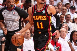 多多28官网-特雷·扬得分回暖失误依旧爆炸 老鹰难逃横扫厄运？