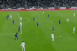 【意大利杯】国家德比变红牌大战，尤文主场1比1国米